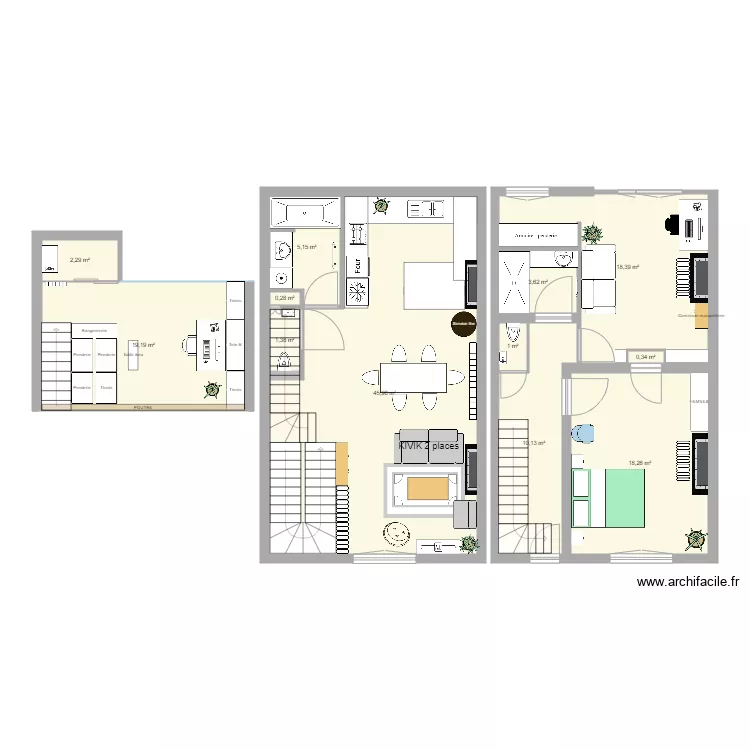 AppartementNRCF v1. Plan de 