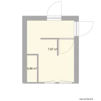 Projey Salle de bain vide