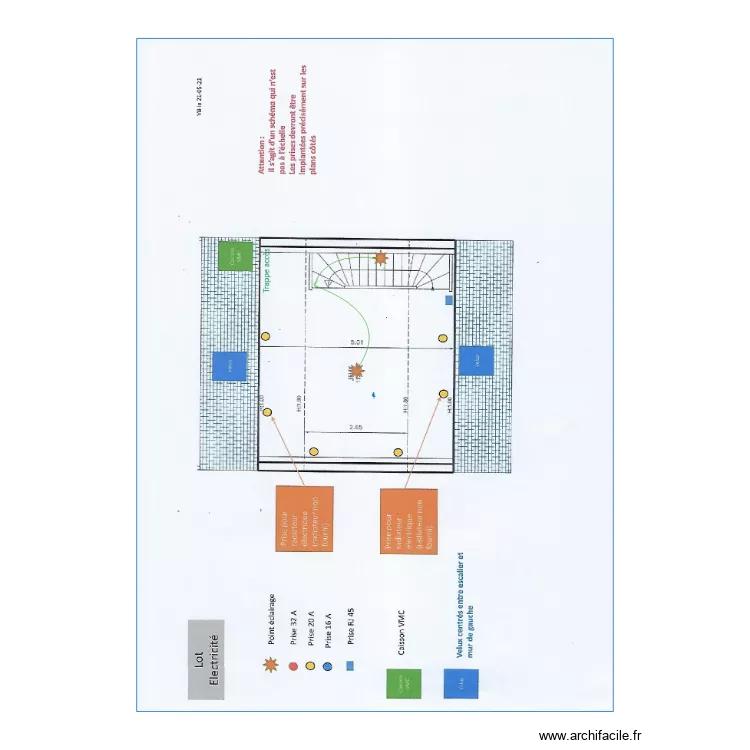 Beranger combles. Plan de Beranger combles. Plan de