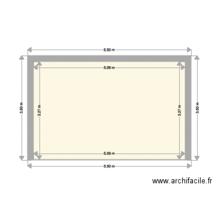 coté nord. Plan de 0 pièce et 0 m2