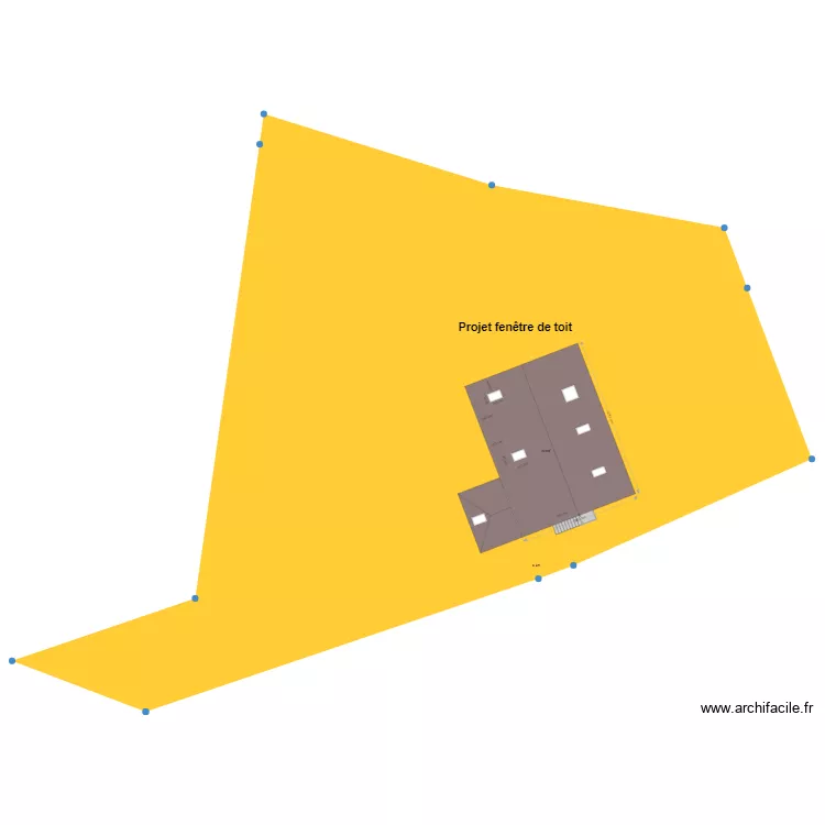 Projet velux. Plan de 