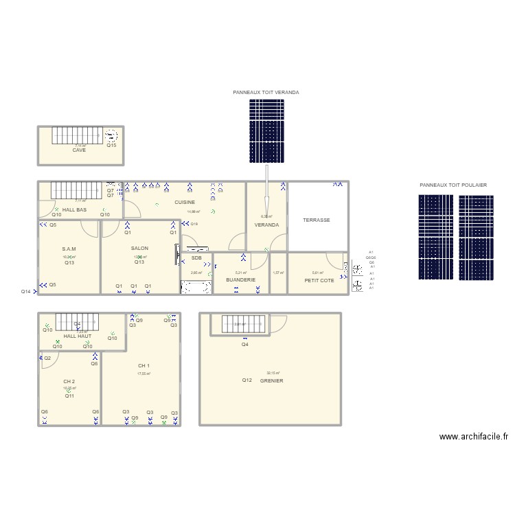 Maisonactu. Plan de 0 pièce et 0 m2