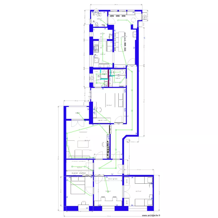 plan sao felix 9 elec. Plan de 