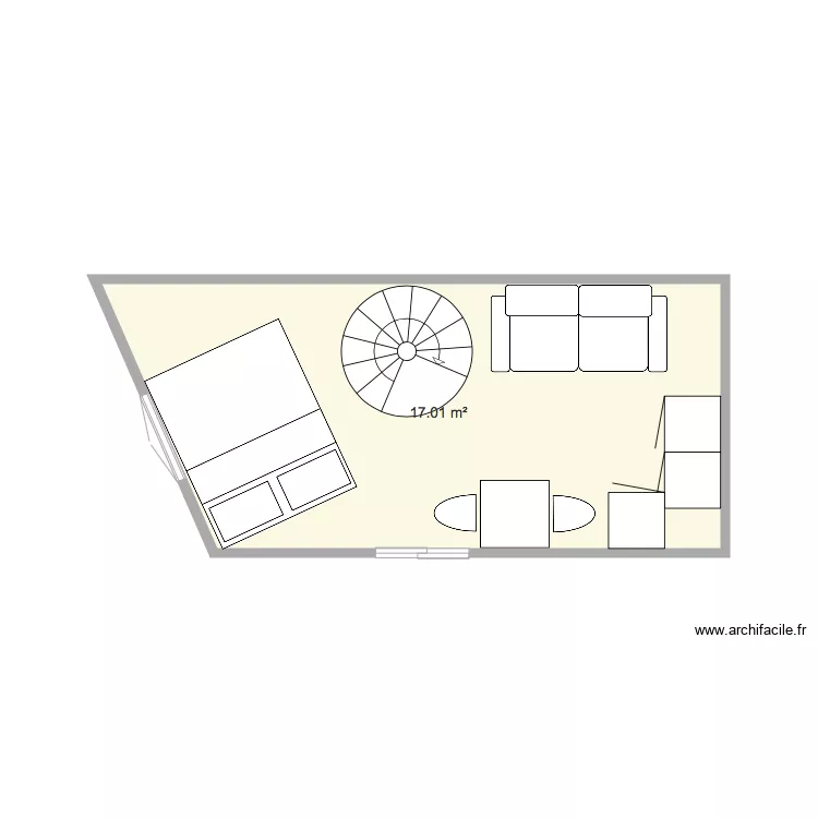 studio lolo. Plan de 