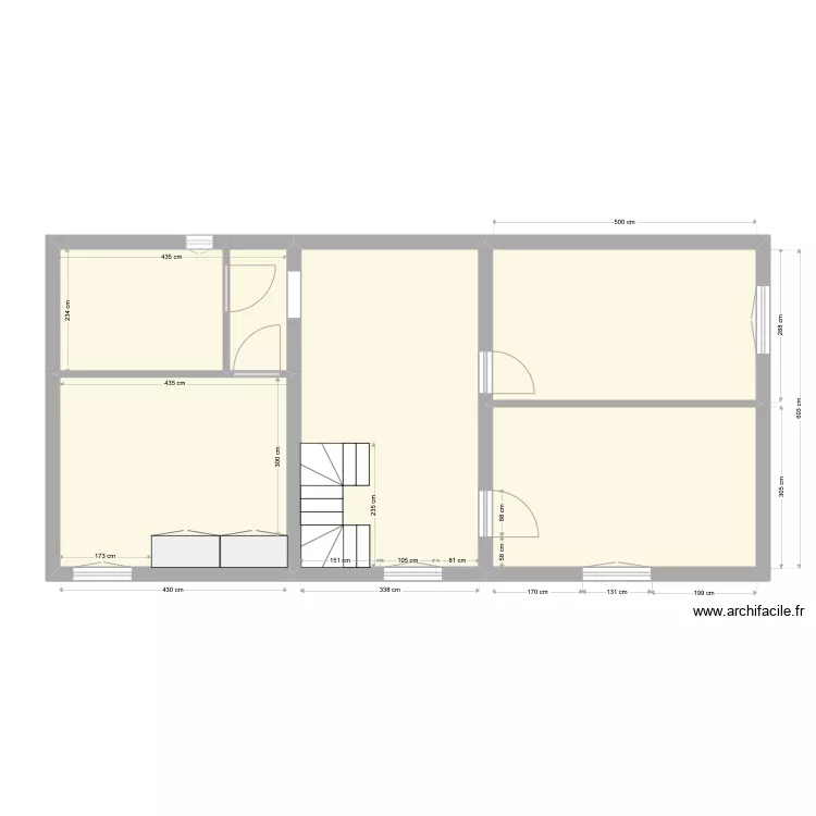 Jessie and Felix upstairs Original. Plan de 