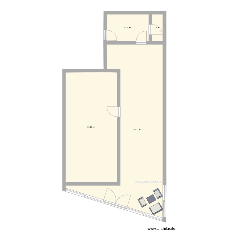 YERRES 1. Plan de 0 pièce et 0 m2