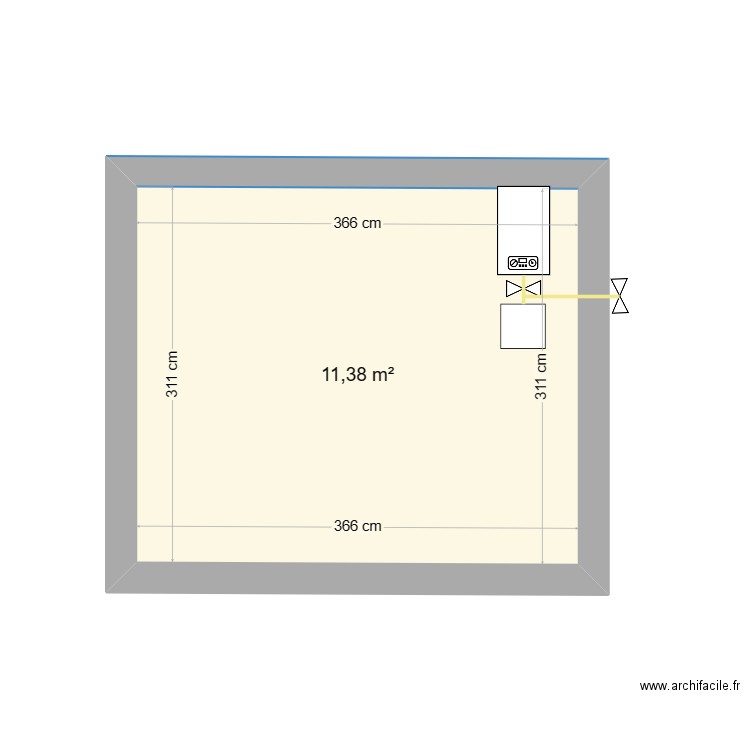 GAZ. Plan de 0 pièce et 0 m2