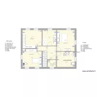 Plan implantation &eacute;tage 