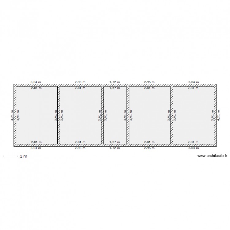 ecurie. Plan de 0 pièce et 0 m2