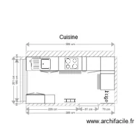 LLouviere Cuisine avec meubles