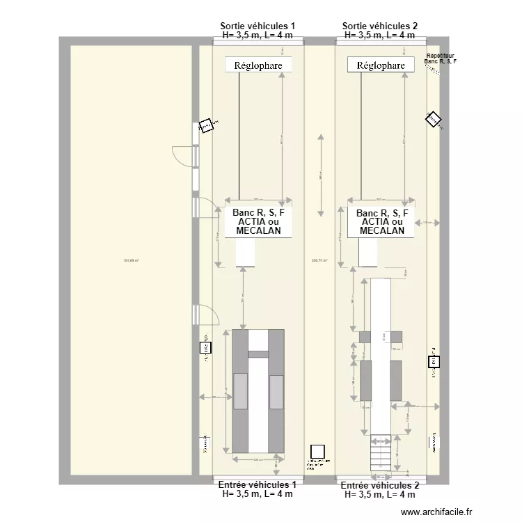 CCT VL POUANCE. Plan de 