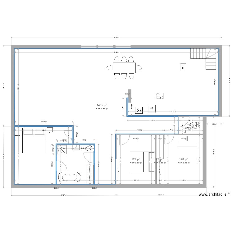 st Antoine 13nov2010 3ch 2SB. Plan de 0 pièce et 0 m2