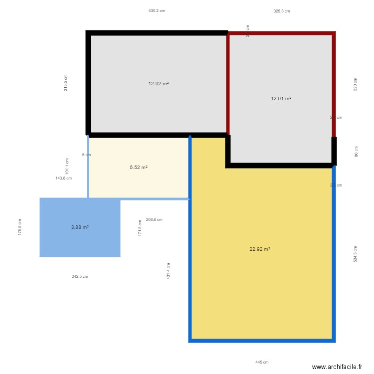 Maison Agathe version oct . Plan de 0 pièce et 0 m2