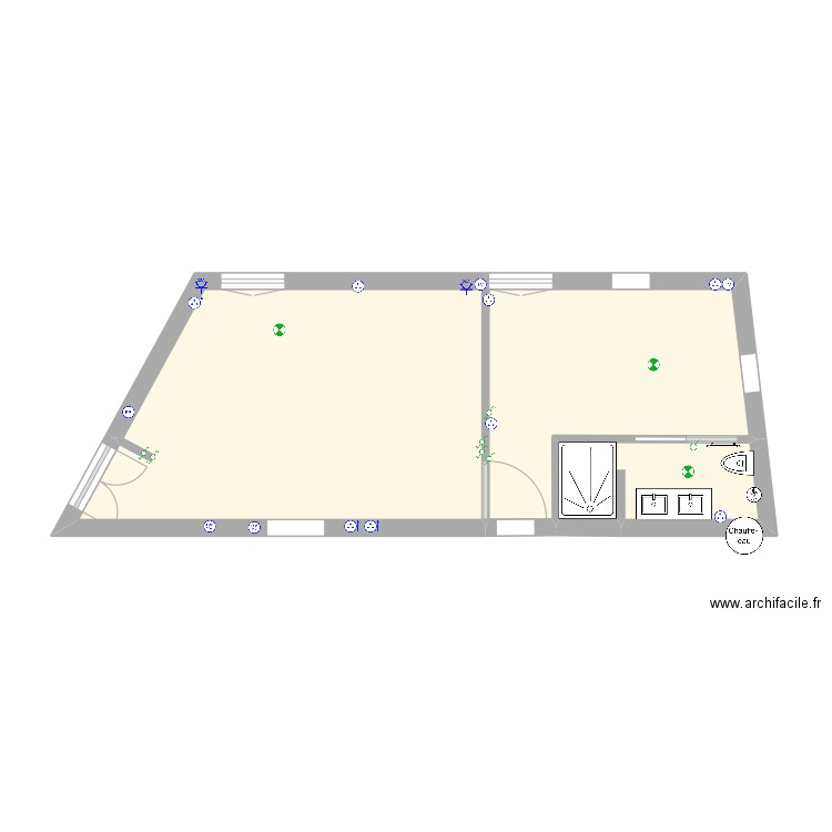 lulu. Plan de 0 pièce et 0 m2