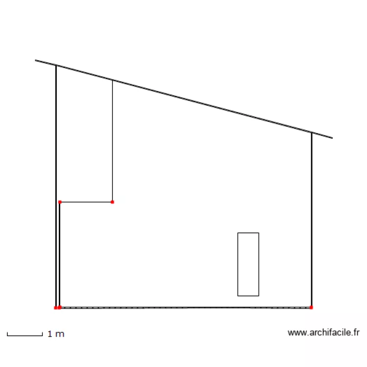 Fa&ccedil;ade Est 2. Plan de 