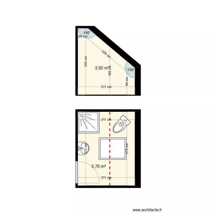 BONNET PASSENANS EXISTANT. Plan de 