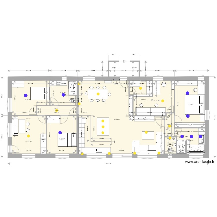 maison plein pied 43. Plan de 0 pièce et 0 m2