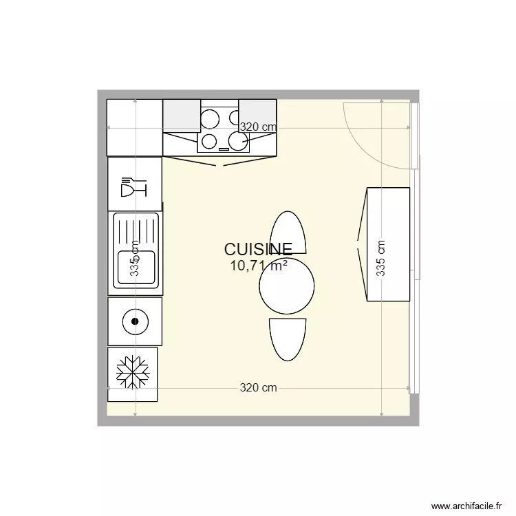 CUISINEBRIVE. Plan de 