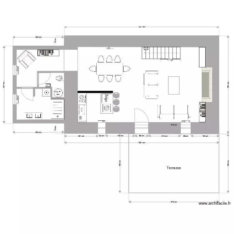 ameublement 7. Plan de 