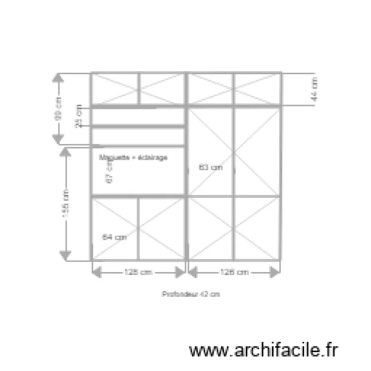 Niogret placard entr&eacute;e en 42 version 4. Plan de 