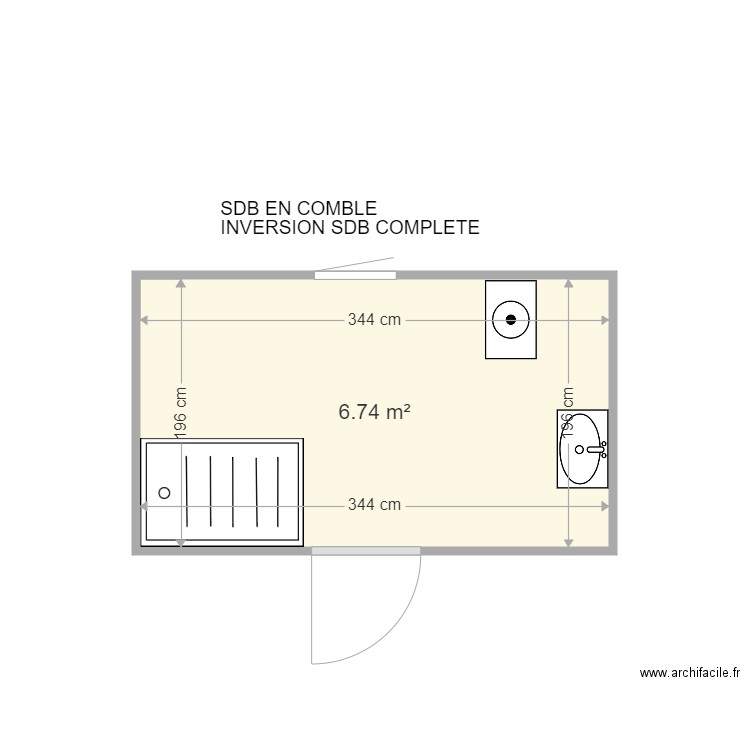 CARBONNEL SEVERINE . Plan de 0 pièce et 0 m2