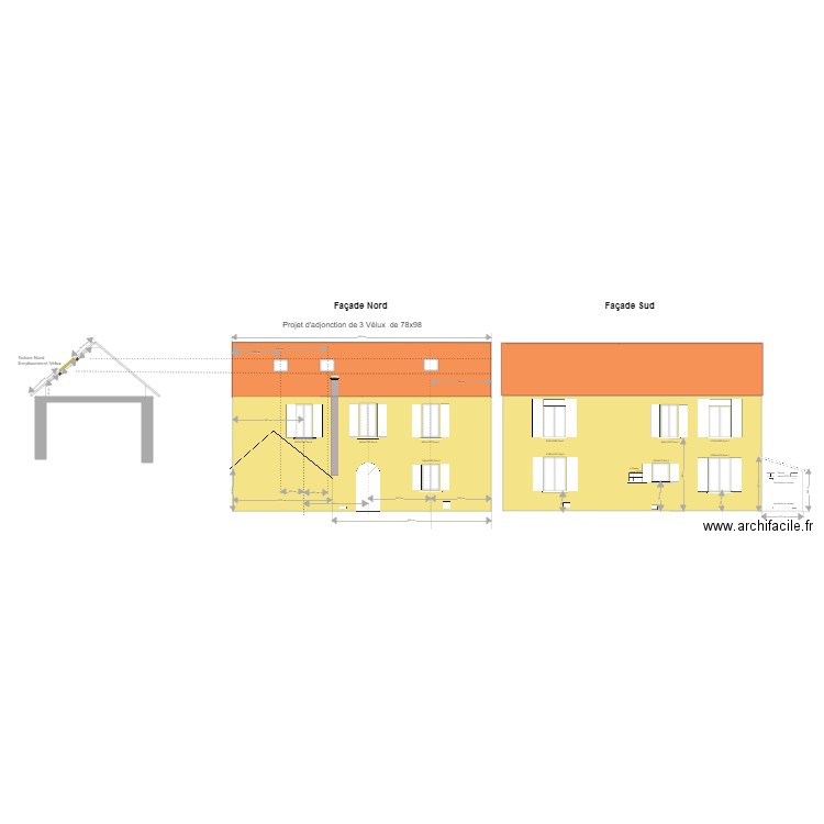  DP4  Presbytère de Perthes Adjonction Vélux1. Plan de 0 pièce et 0 m2