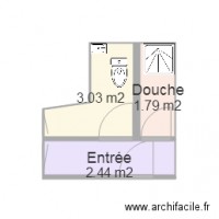 Sivry Salle de douche et WC du RC