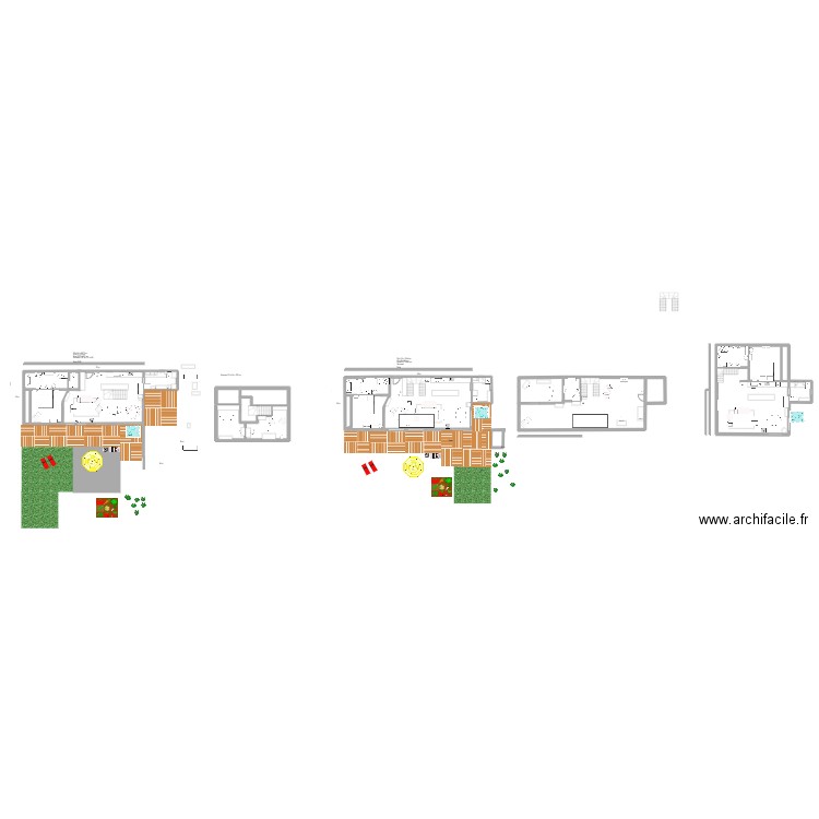 Plan avril 26j RB. Plan de 17 pièces et 464 m2