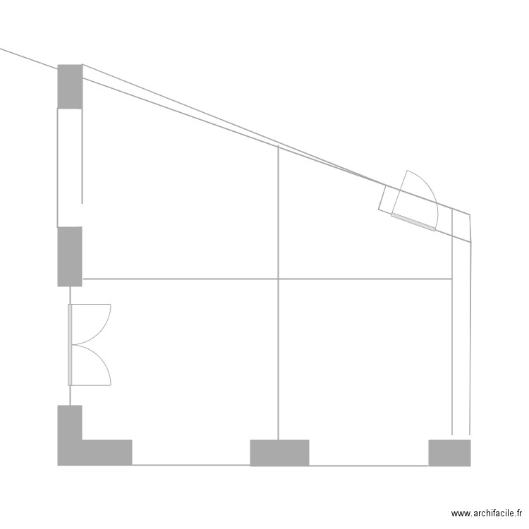 local royale. Plan de 0 pièce et 0 m2