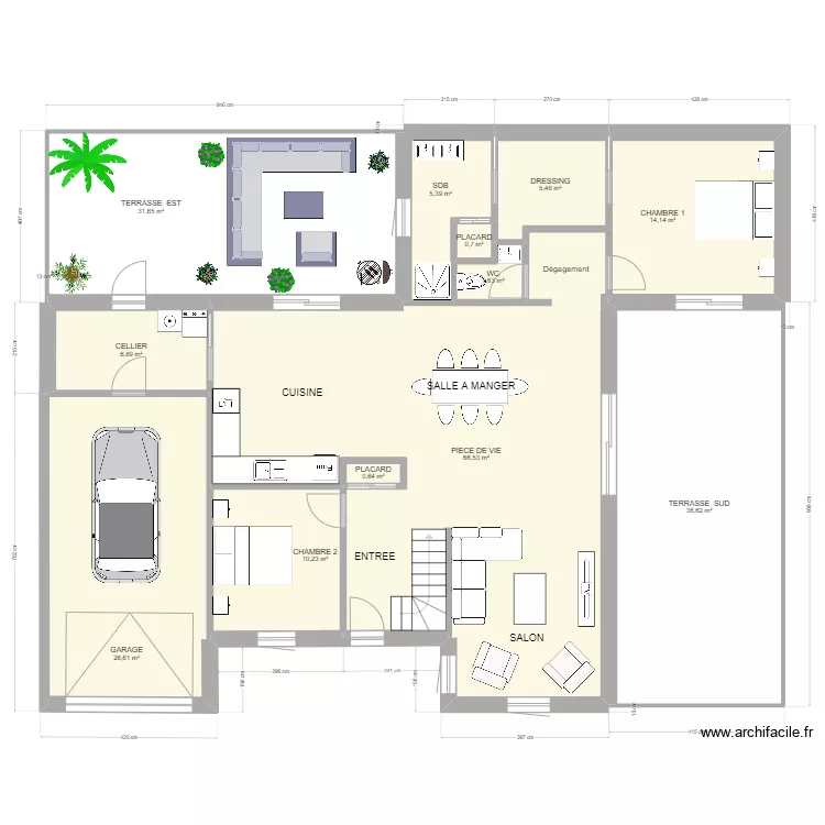NANTES. Plan de 
