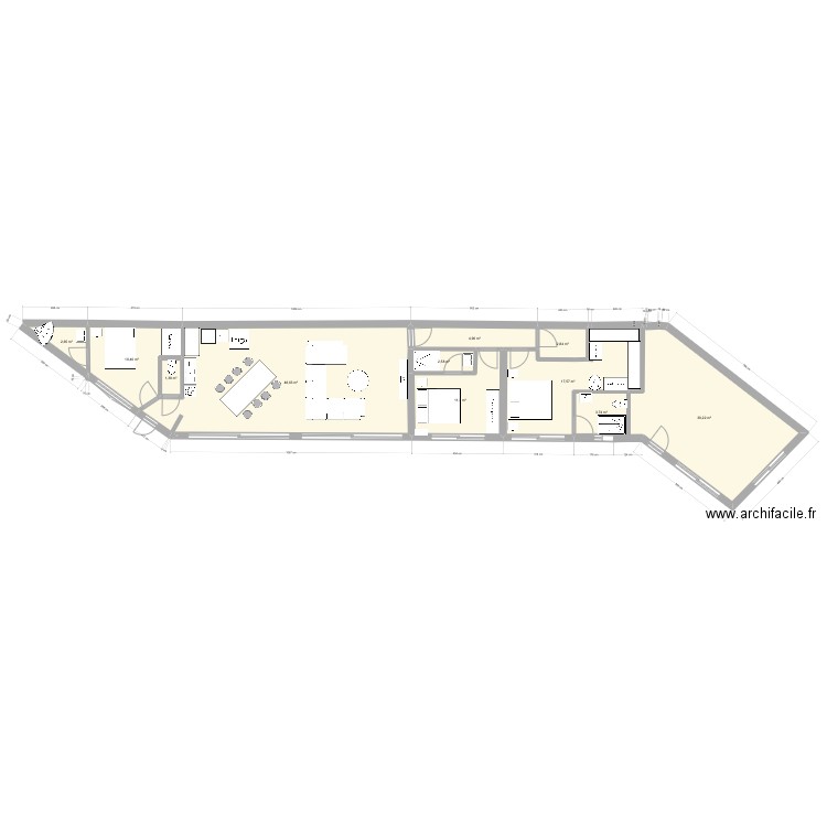 Plan vincent sans le studio . Plan de 0 pièce et 0 m2