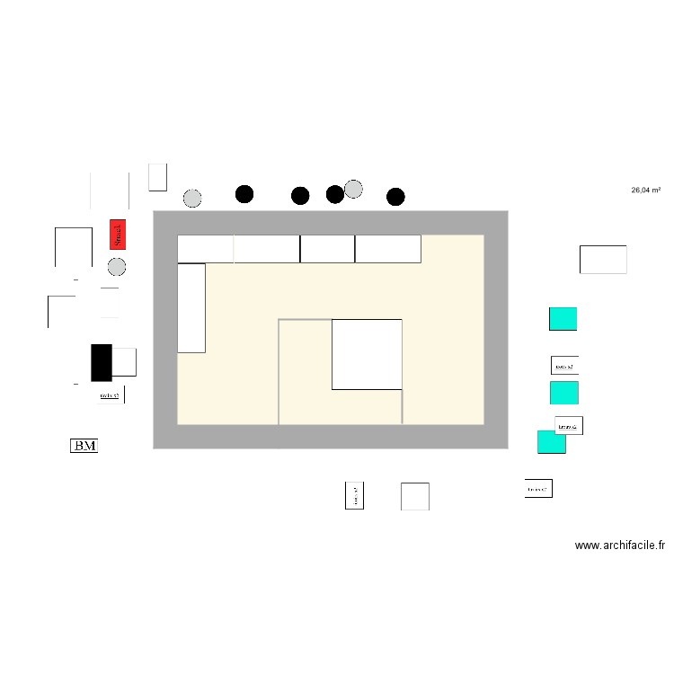 salon2022 vide. Plan de 0 pièce et 0 m2