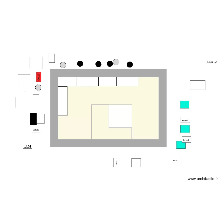salon2022 vide. Plan de 