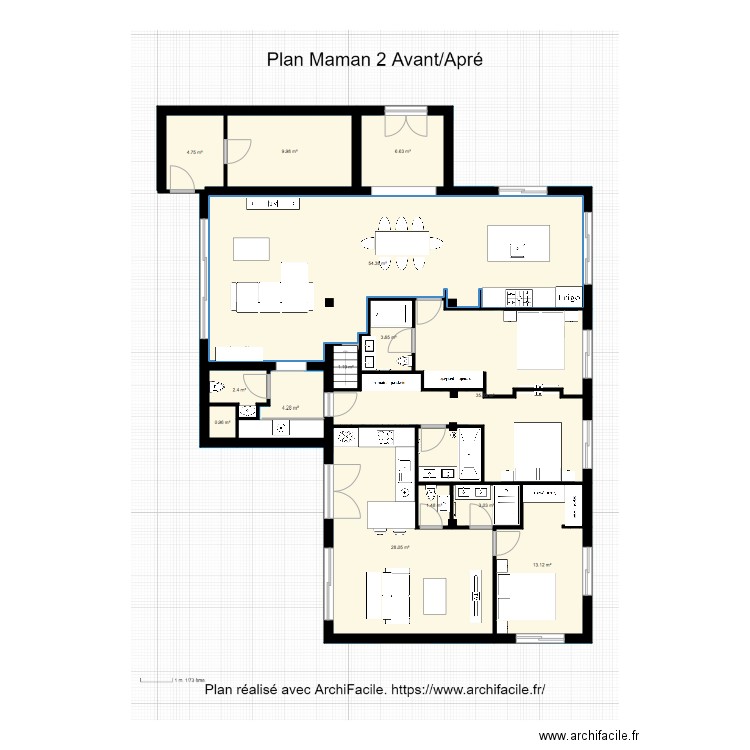 Plan Maman 5 FINI. Plan de 0 pièce et 0 m2