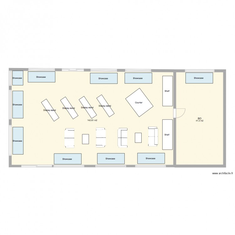 Louis Vuitton V2. Plan de 0 pièce et 0 m2
