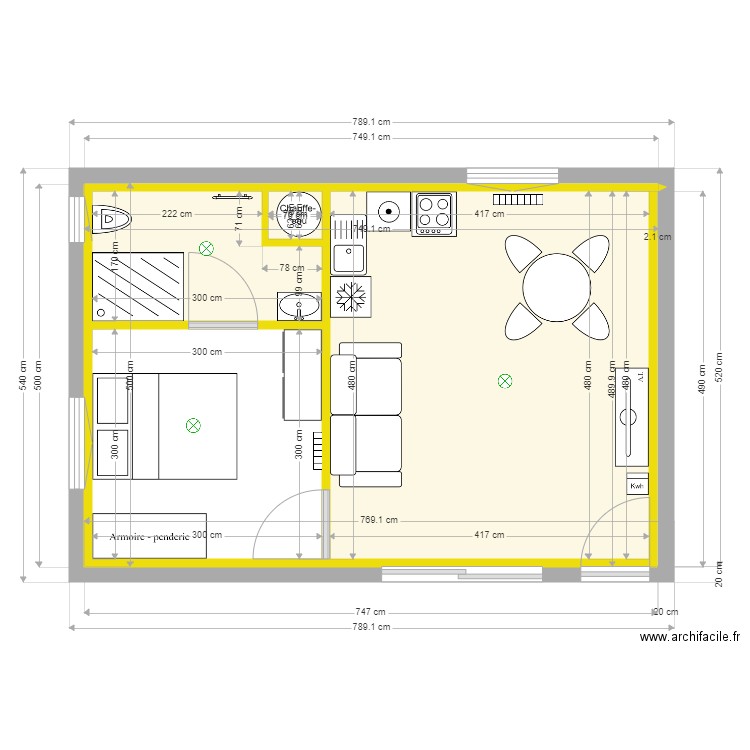 residence senior. Plan de 0 pièce et 0 m2