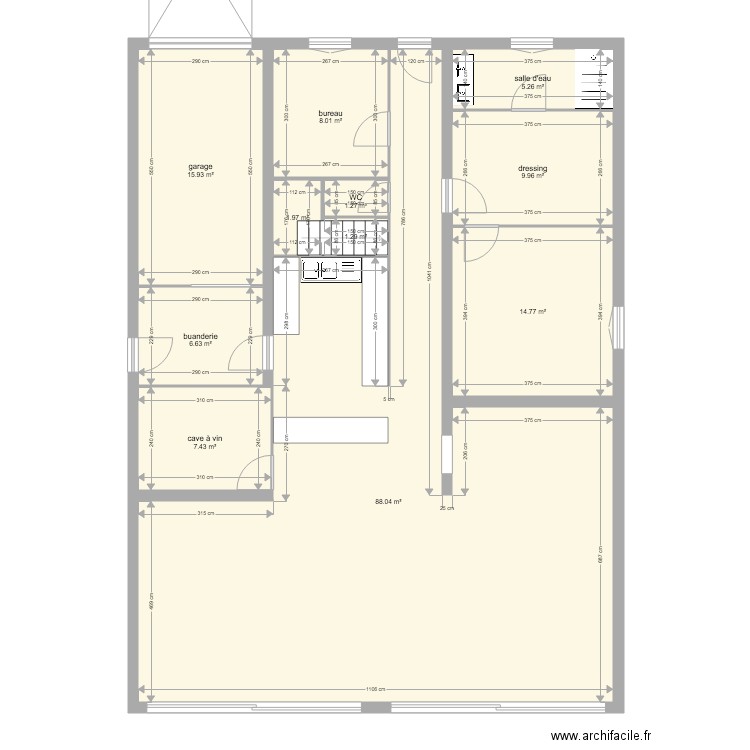 castelly modif 1. Plan de 0 pièce et 0 m2