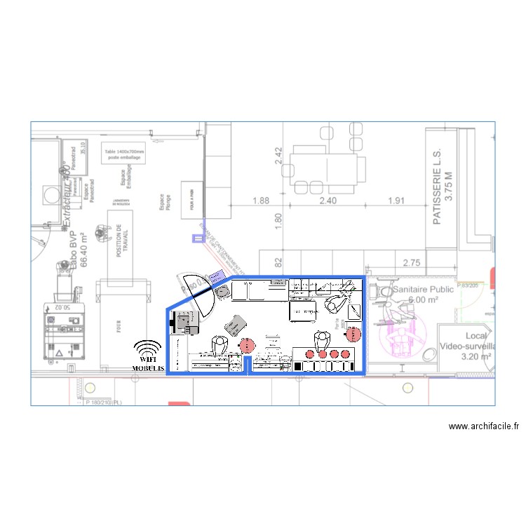 Biviers Labo Multi V2. Plan de 0 pièce et 0 m2