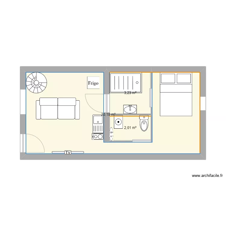 Maison FLL. Plan de Maison FLL. Plan de