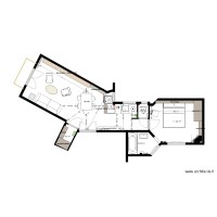 Plan projet 3 appartement Pêcheux