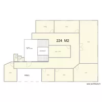 BUREAUX  1 er ETAGE   GAUCHE