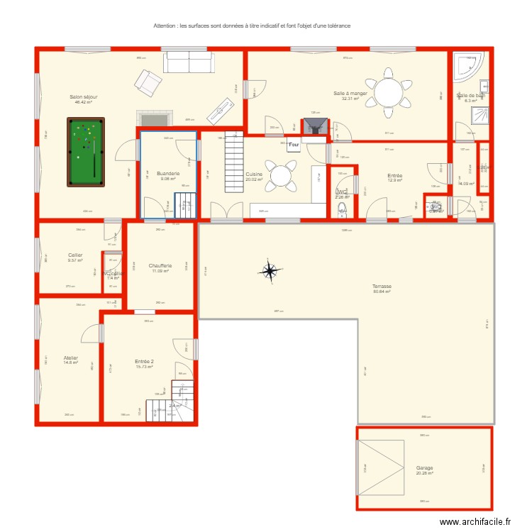 BI 2730 rdc cöté. Plan de 0 pièce et 0 m2