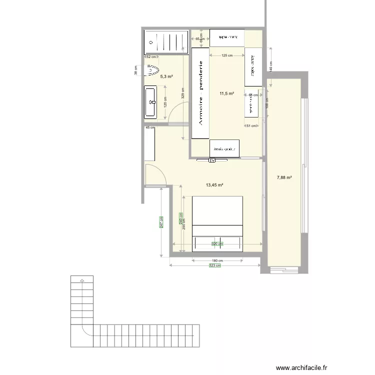 suite parentale2. Plan de 