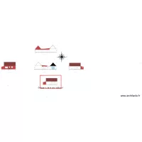 plan des facades avec vu garage de la cour fini