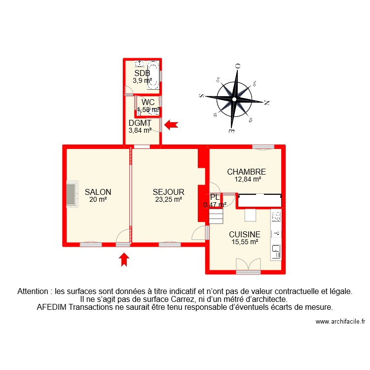 BI 11402 RDC. Plan de 0 pièce et 0 m2