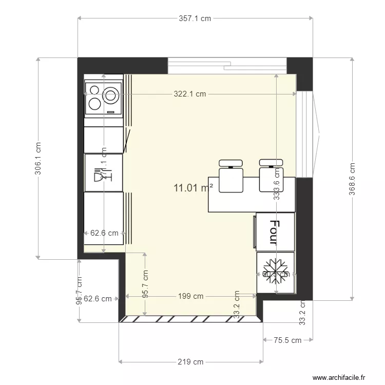 cuisine JC3. Plan de cuisine JC3. Plan de