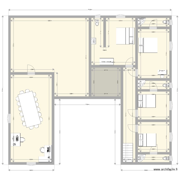 Projet Bionheur 1 etage. Plan de 0 pièce et 0 m2