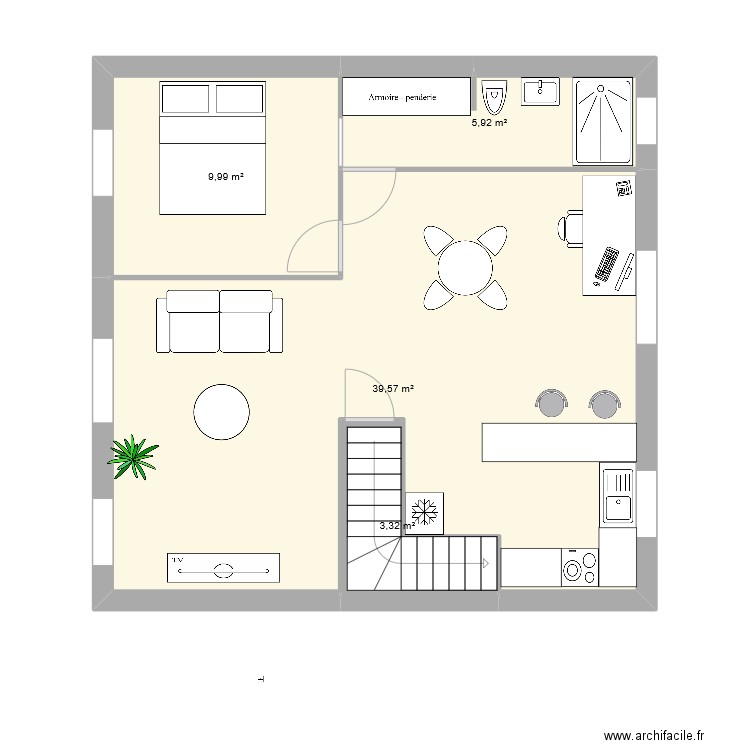 T3 FRERE. Plan de 0 pièce et 0 m2