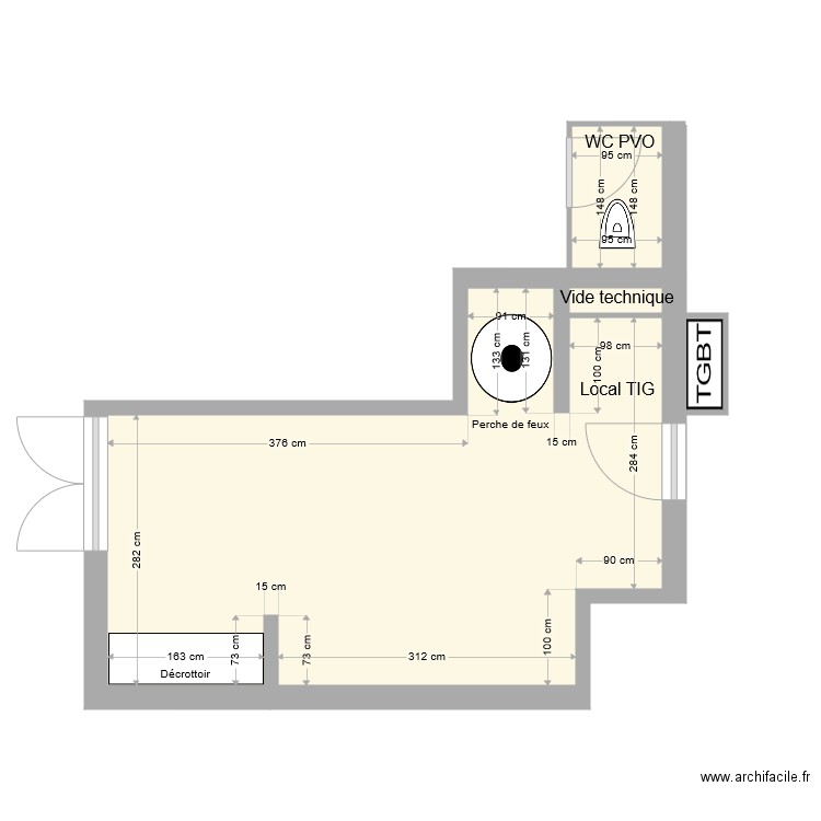 PLAN AV TRAVAUX Q3 VILC. Plan de 0 pièce et 0 m2