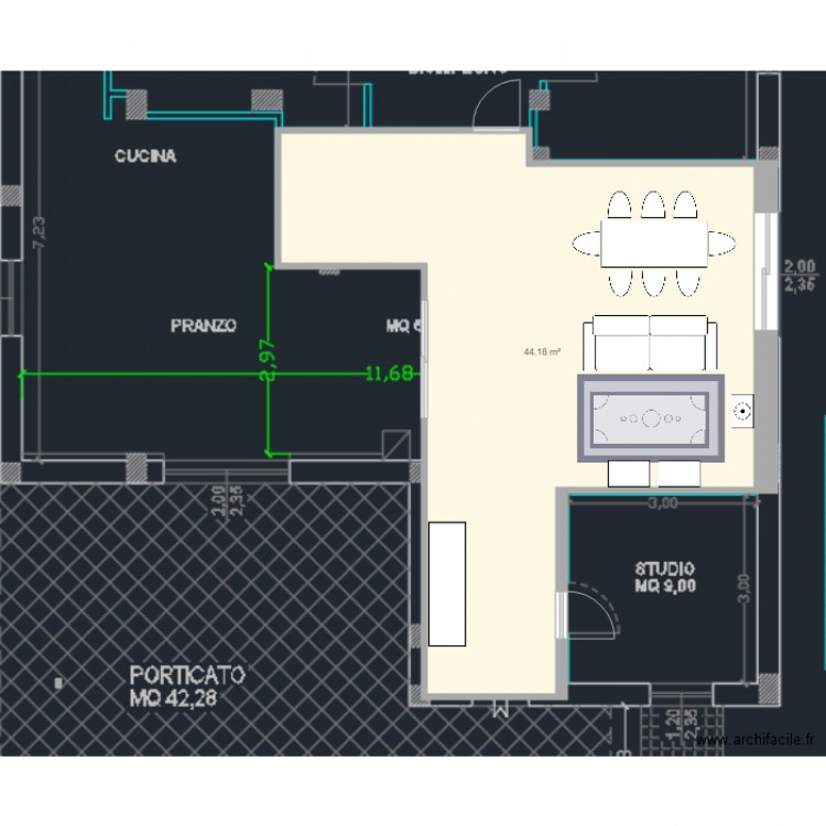 STATO DI FATTO MAURIZIO. Plan de 0 pièce et 0 m2